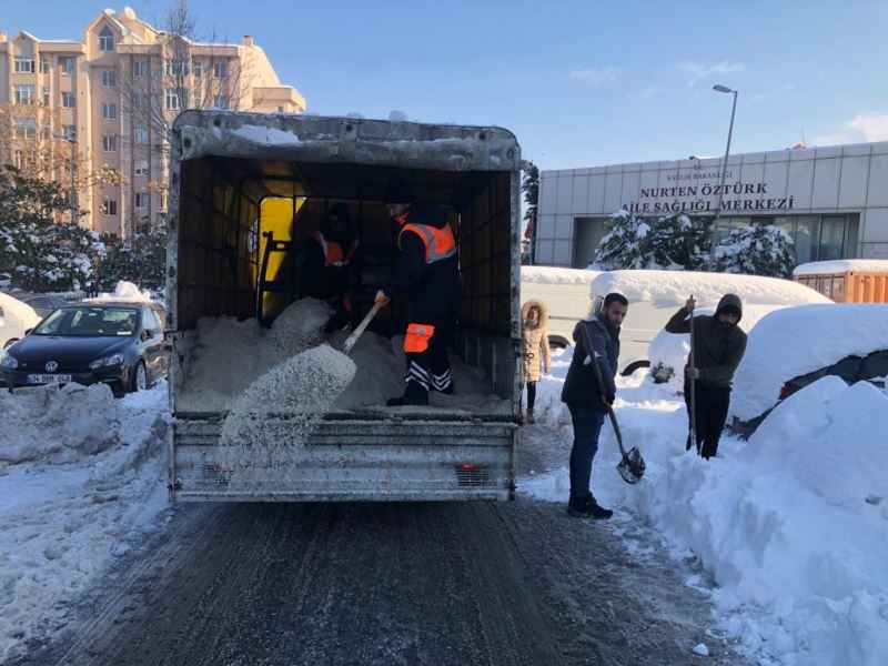 Esenyurt’ta kışla mücadele, sağlık hizmetlerinde de sürüyor
