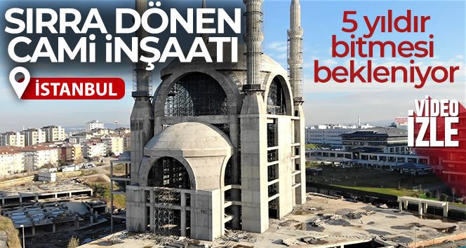 Ümraniye’de sırra dönen cami inşaatı: 5 yıldır bitmesi bekleniyor