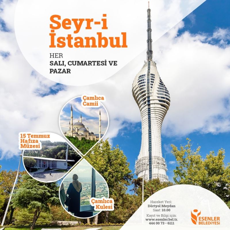 Esenlerliler İstanbul’u keşfe çıkıyor
