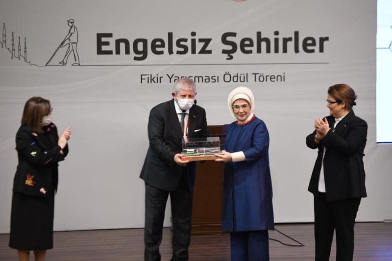 Amasya Belediyesine ‘Engelsiz Şehirler’ ödülü
