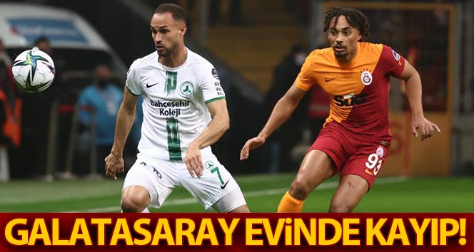 Spor Toto Süper Lig: Galatasray: 0 - GZT Giresunspor: 1 (Maç sonucu)