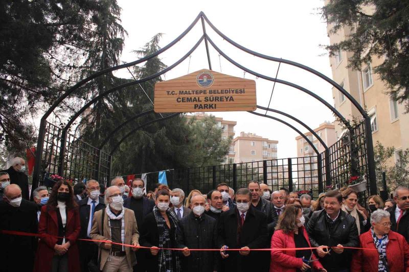 Usta şair Cemal Süreya’nın ismi Maltepe’de yaşatıldı
