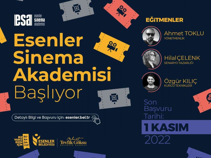 5’inci Esenler Sinema Akademisi’ne başvurular başladı