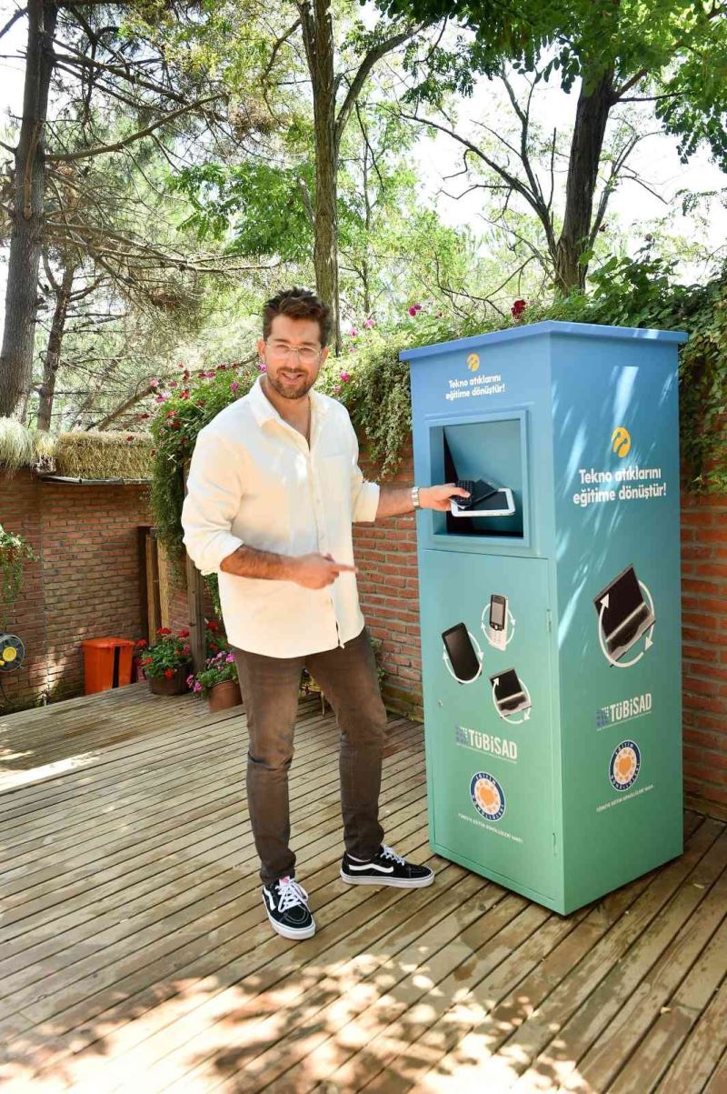 Tekno atıklar Turkcell’le eğitime dönüşüyor
