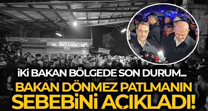   Bakan Soylu, madendeki patlamada ölen işçi sayısının 14’e yükseldiğini açıkladı