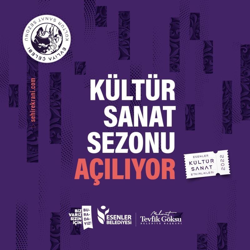 Evliya Çelebi Kültür Sanat Sezonu açılıyor