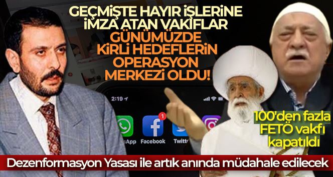 Hayır işlerinden şer maşalığına vakıflar