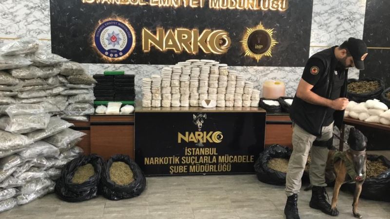 İstanbul’da uyuşturucu operasyonları: 1 ayda 400 kilo uyuşturucu ele geçti
