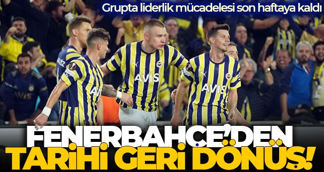 UEFA Avrupa Ligi: Fenerbahçe: 3 - Rennes: 3 (Maç sonucu)