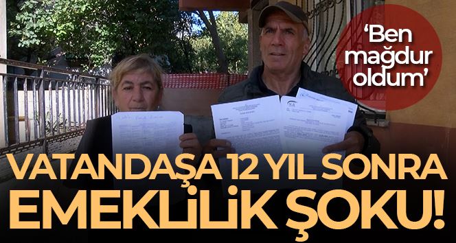 Maltepe’de yaşlı vatandaşa emeklilik şoku: 12 yıl sonra iptal edildi