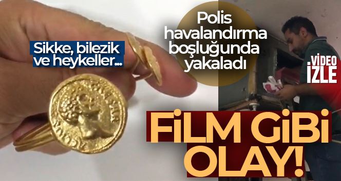 İstanbul’da film gibi olay: Define avcıları sikkeleri paylaşamayınca yakalandı