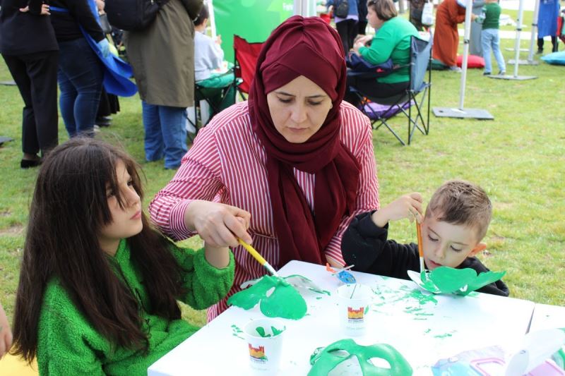 Serebral Palsi’li çocuklardan farkındalık etkinliği
