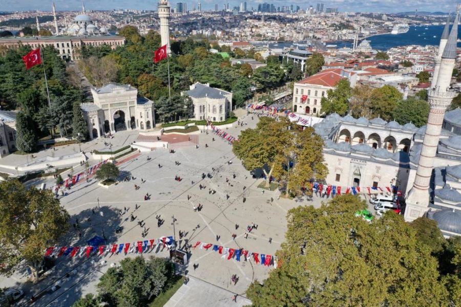 Beyazıt Meydanı eski görkemine kavuştu