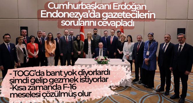Cumhurbaşkanı Erdoğan: “Sıkıntılı olduğumuz ülkelerle ilişkileri (Esad dahil) yeniden ele alabiliriz