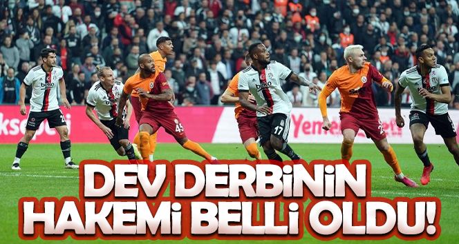 Halil Umut Meler ilk kez Galatasaray - Beşiktaş derbisinde düdük çalacak