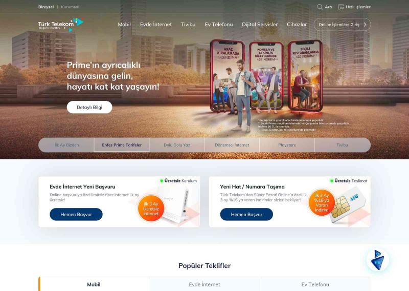 Türk Telekom’dan akıllı asistanlı yeni web sitesi

