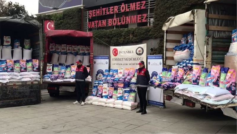 İstanbul’da sahte deterjan deposuna baskın: Yaklaşık 38 ton ürün ele geçirildi
