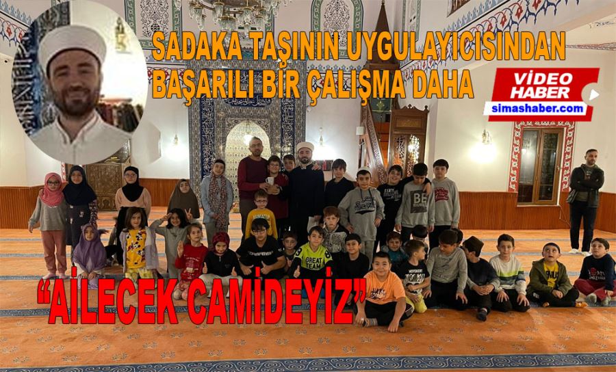 Dedeman Camiinde çocukları sevindiren uygulama