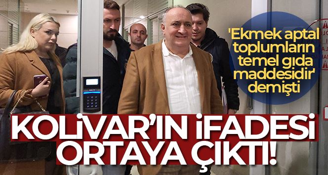 Cihan Kolivar’ın ifadesi ortaya çıktı