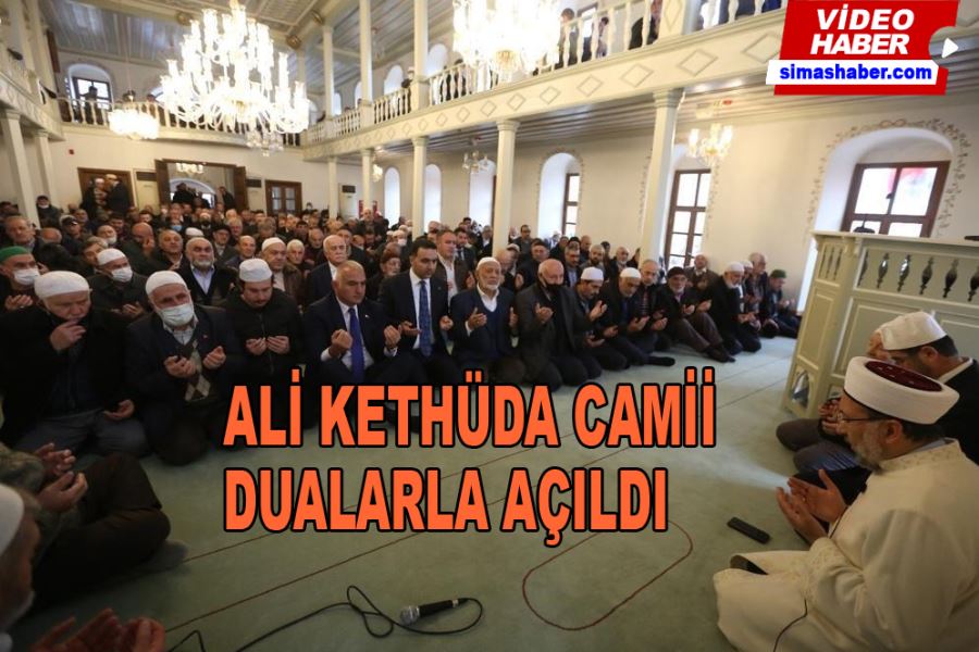 Tarihi Camii yeniden ibadete açıldı