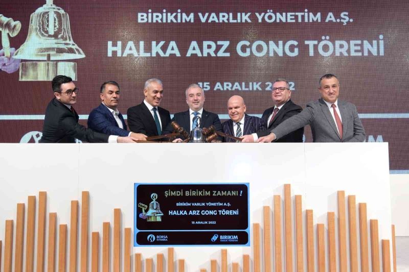 Borsa İstanbul’da gong Birikim Varlık Yönetim için çaldı
