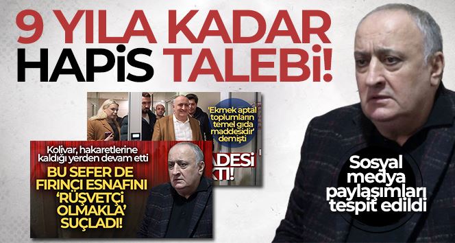 Cihan Kolivar’a 9 yıla kadar hapis talebi