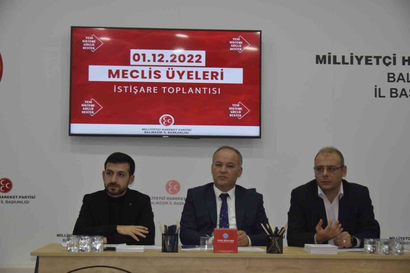 MHP’de meclis üyeleri toplandı