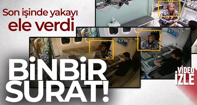 Kuyumculara sahte zincir sattı, tanınmamak için her kuyumcuya başka kılıkta girdi