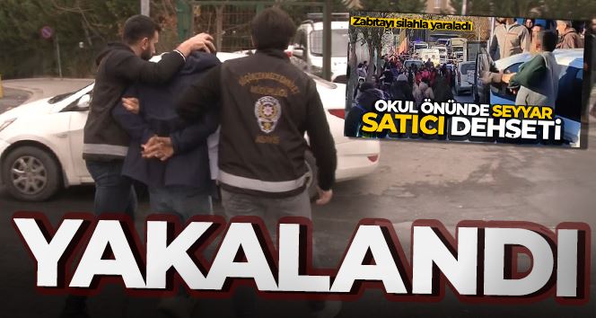 Okul önünde zabıtayı silahla vuran şüpheli yakalandı