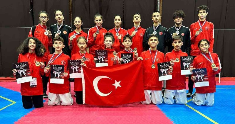 Büyükşehirli sporcular Arnavutluk’tan boş dönmedi