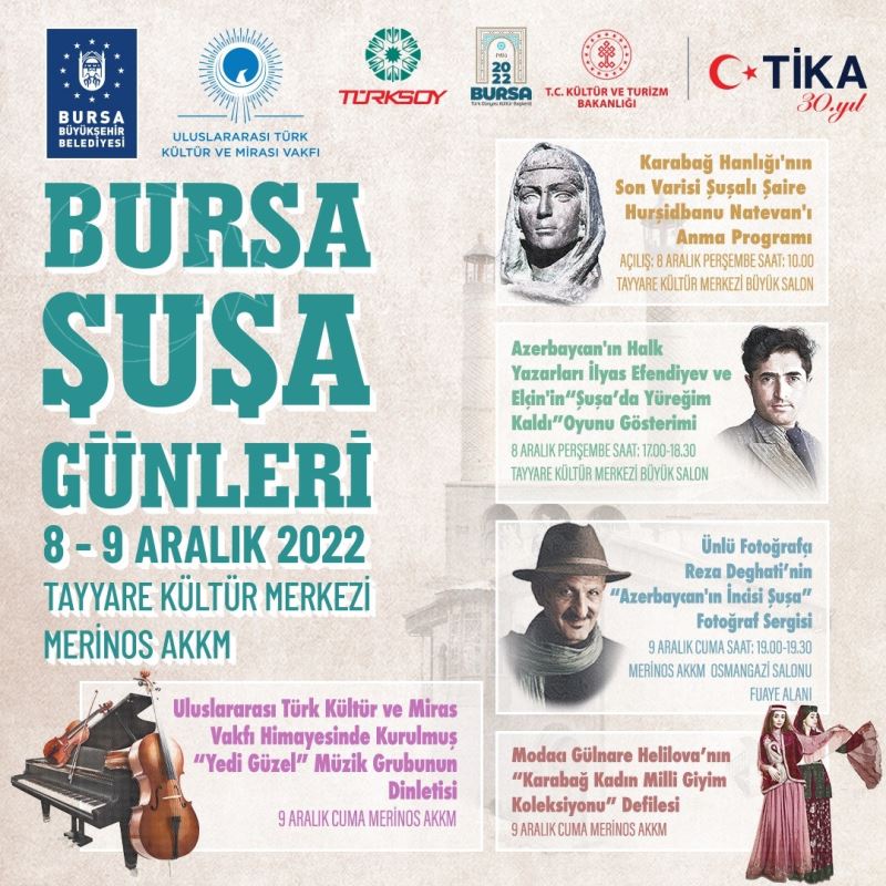 Bursa’da Şuşa günleri