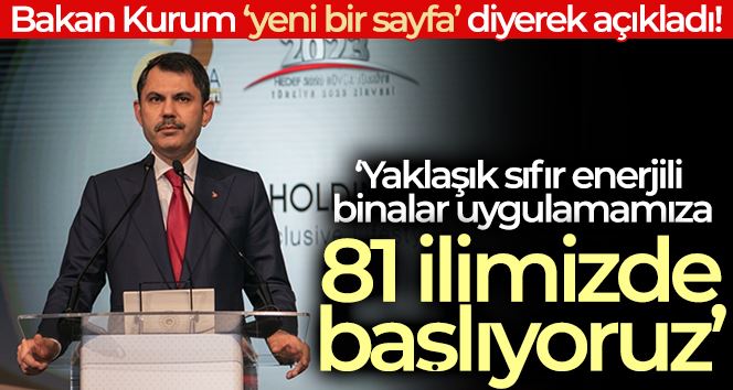 Bakan Murat Kurum: 