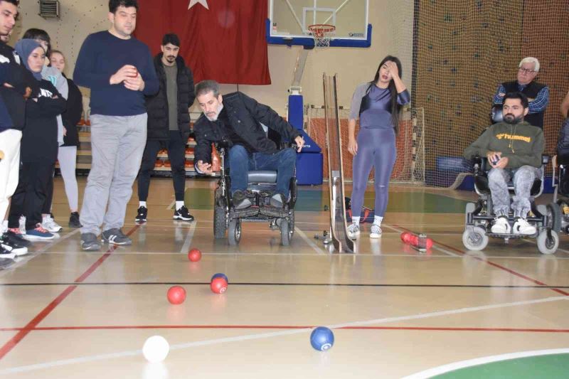 Süleymanpaşa’da Boccia takımı kuruluyor