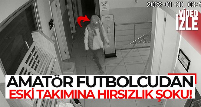 Üsküdar’da amatör futbolcudan eski takımına hırsızlık şoku