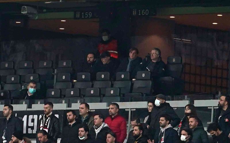 Domenec Torrent, Beşiktaş - Göztepe maçını takip etti

