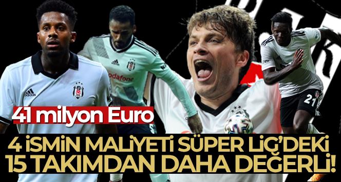 Beşiktaş’ın kadro dışı isimlerinin maliyeti, Süper Lig’deki 15 takımdan değerli!