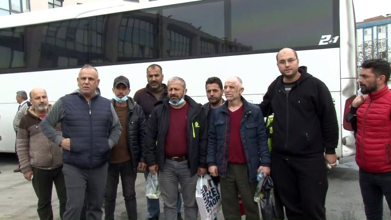 Yunanistan’da yangın çıkan feribottaki Türk vatandaşları İstanbul’a getirildi