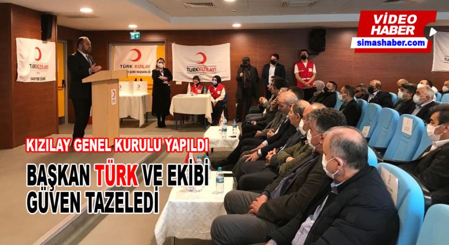 Türk Kızılayı Sarıyer Şubesi Genel Kurulunu yaptı