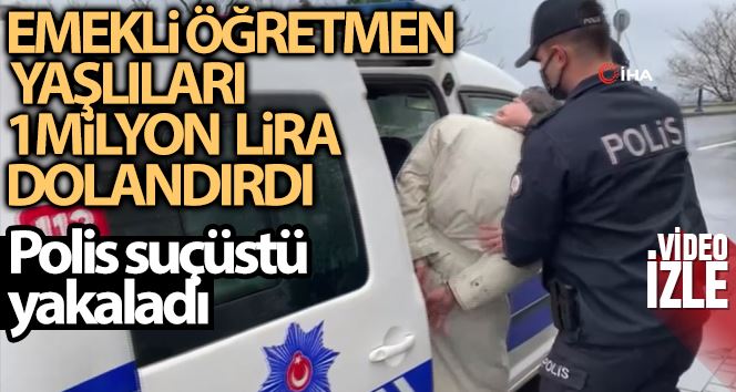 Etiler’de hareketli anlar, polis, yaşlıları 1 milyon lira dolandıran şahsı suçüstü yakaladı