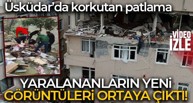 Üsküdar’daki patlamada yaralananların yeni görüntüleri ortaya çıktı