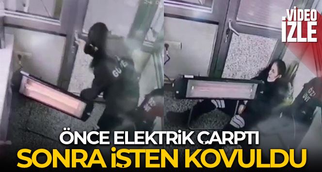 Önce elektrik çarptı, sonra işten kovuldu