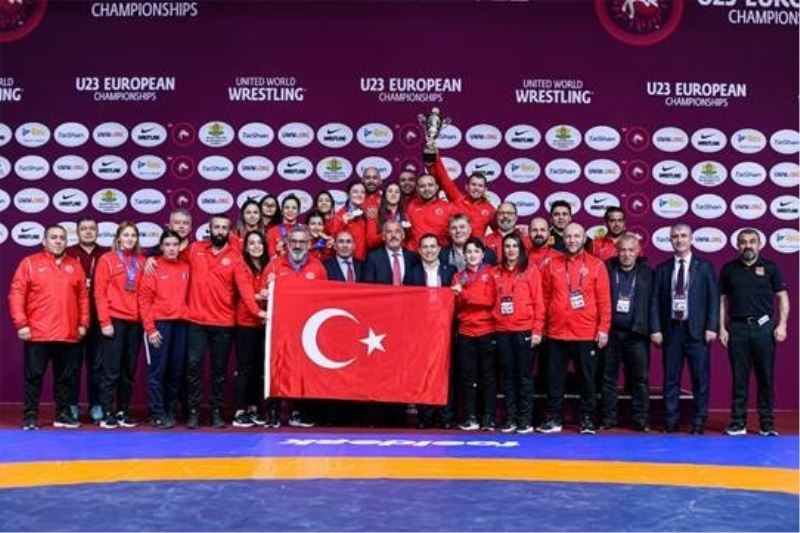 U23 Avrupa Güreş Şampiyonası’nda tarihi başarı
