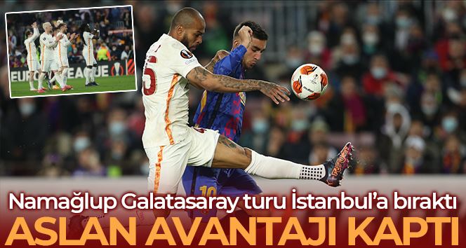 UEFA Avrupa Ligi: Barcelona: 0 - Galatasaray: 0 (Maç sonucu)