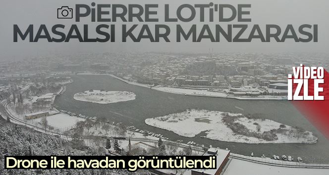 Pierre Loti’de masalsı kar manzarası