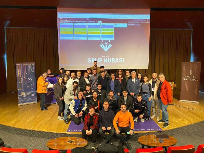 BAU Kulüpler Tanzer Ercanpolat Şampiyonası’nda kura çekimi gerçekleştirildi
