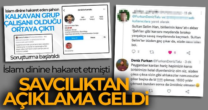 İslam dinine hakaret şahıs hakkında savcılıktan açıklama