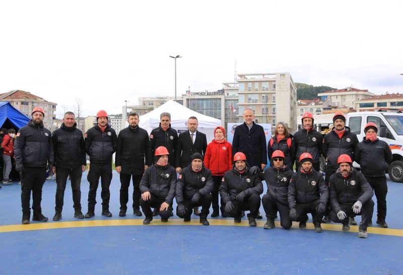 Çekmeköy’deki tatbikat gerçeğini aratmadı
