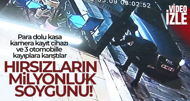 Avcılar’da bir oto galeride 2 buçuk milyon TL’lik soygun