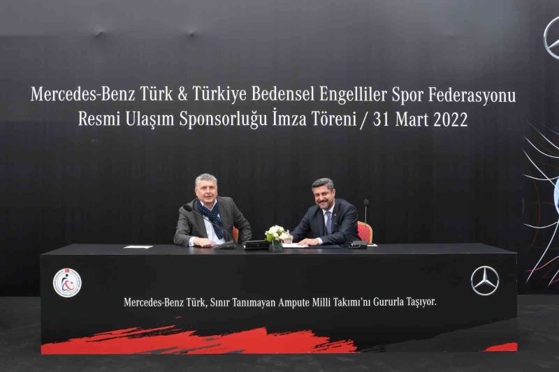 Mercedes-Benz Türk, Ampute Futbol Milli Takımı’nın resmi ulaşım sponsoru oldu
