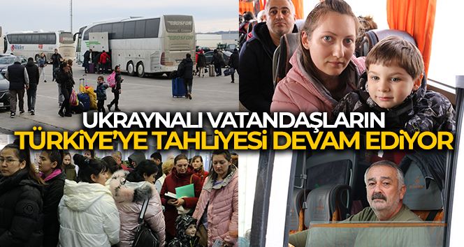 Rus saldırısından kaçan Ukraynalı vatandaşların Türkiye
